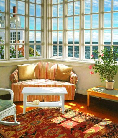 Unknown Artist The Garden Room by Edward Gordon